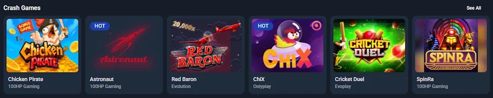 Gry Mega Crash Casino